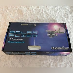 NEW in Box Solar Flier Plane No battery